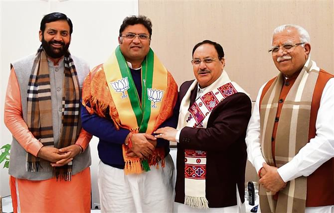 Ashok Tanwar joins BJP, his 4th political party in 5 years