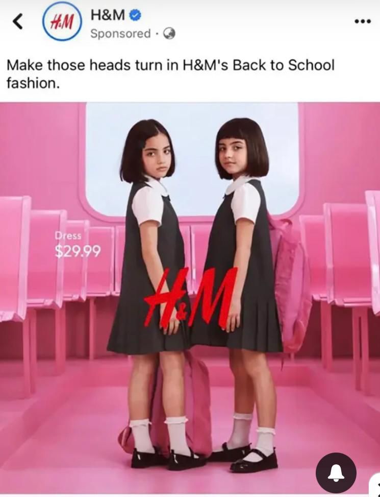 H&M withdraws advertisement featuring 2 schoolgirls over claims it ‘sexualised’ children; apologises