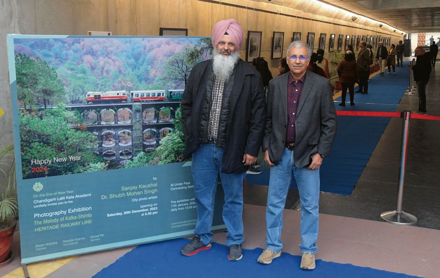 Train & terrain: An exhibition of photos, titled The Melody of Kalka -Shimla Heritage Railway Line, captures the mood of the hills in all its glory