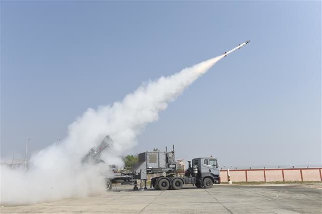 Next-generation air-defence missile Akash tested successfully