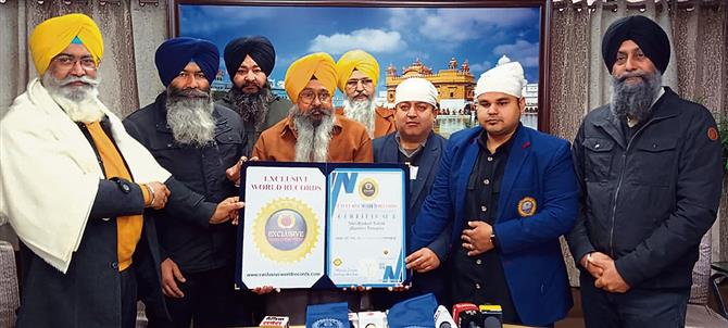 SGPC receives honour as Golden Temple records highest footfall of devotees in world