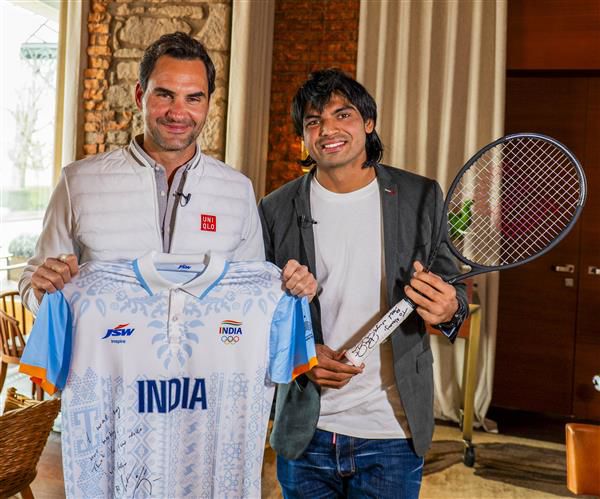 Humble icons: Tennis legend Roger Federer amazed by how much Neeraj Chopra has achieved