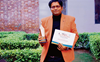 Sanchit gets ‘best student’ award