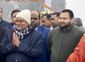 Amid speculations of a rift in ruling coalition, Bihar CM Nitish Kumar turns up at Raj Bhavan high tea; Tejashwi Yadav, most RJD leaders remain absent