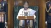President Droupadi Murmu addresses joint sitting of both Houses of Parliament at start of Budget Session