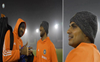 Team India practises in biting cold in Mohali ahead of their T20 encounter with Afghanistan; makes fun of harsh winter; BCCI posts video