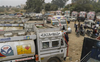 Violence during truckers' protest in Rajasthan’s Kekri, 3 police personnel injured