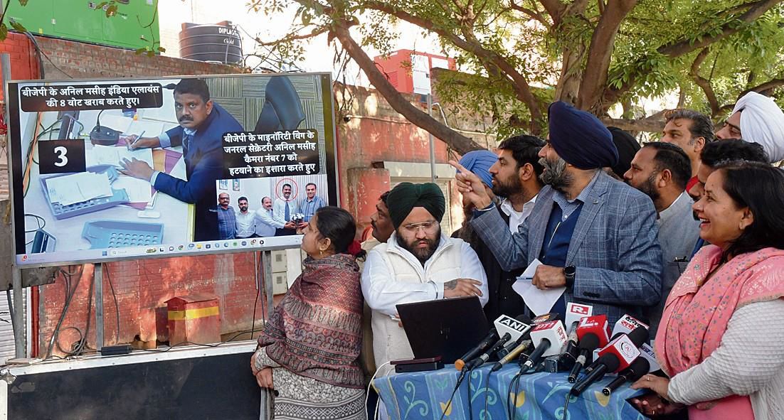 AAP releases Chandigarh mayoral poll video