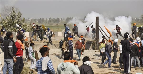 Haryana Police use tear gas on farmers at Shambhu border; Centre-farmer talks again on Sunday