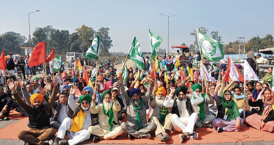 Protesting farmers claim support of locals in Jalandhar