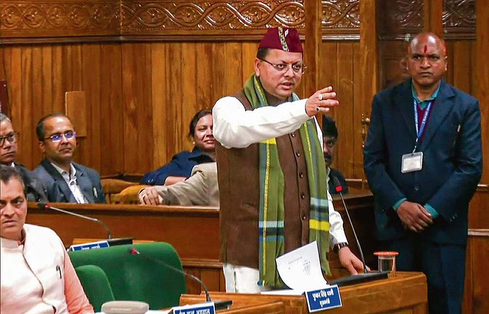 Uttarakhand House clears Uniform Civil Code Bill; no ordinary law: CM