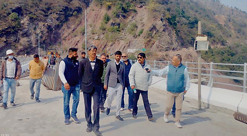 Bagchal bridge on Sutlej in Bilaspur district to be ready in a week