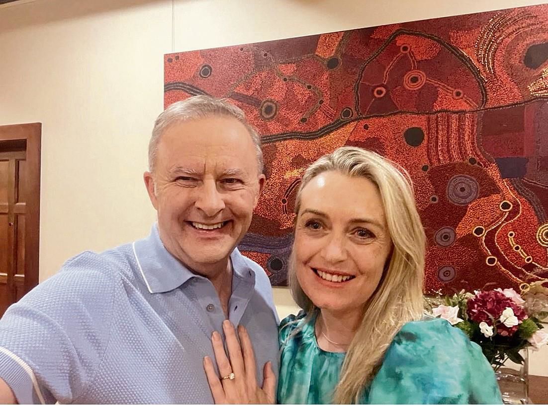 Albanese 1st Oz PM to get engaged while in office