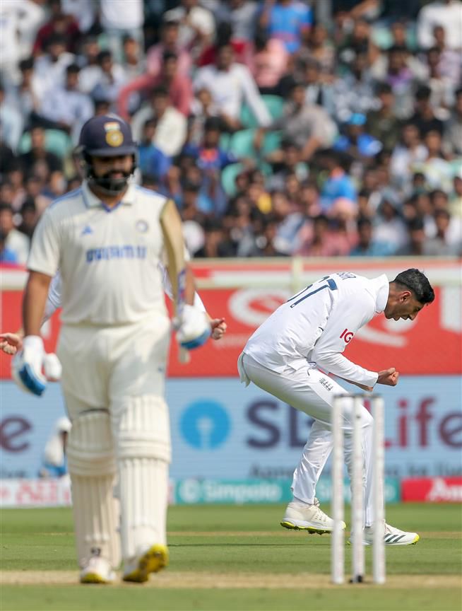 Rohit Sharma’s wicket special: England debutant Shoaib Bashir