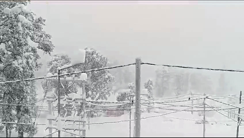 Snowfall in parts of Lahaul-Spiti, Kinnaur, Kullu districts of Himachal