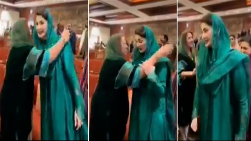 Pakistan Punjab's newly-elected CM Maryam Nawaz shoves party leader Uzma Kardar; latter attributes action to her hand being ‘oily’