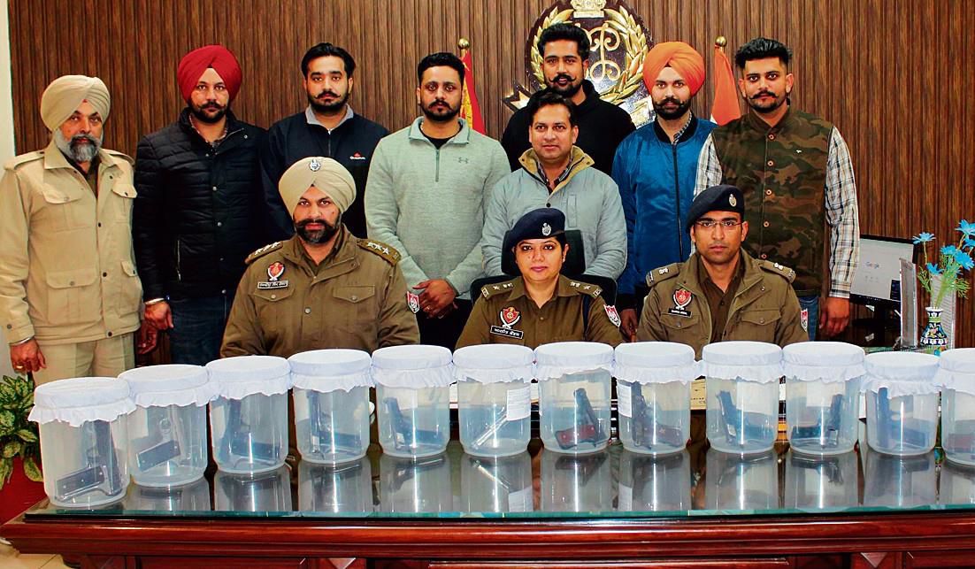 Three of gang supplying arms arrested, 14 pistols seized
