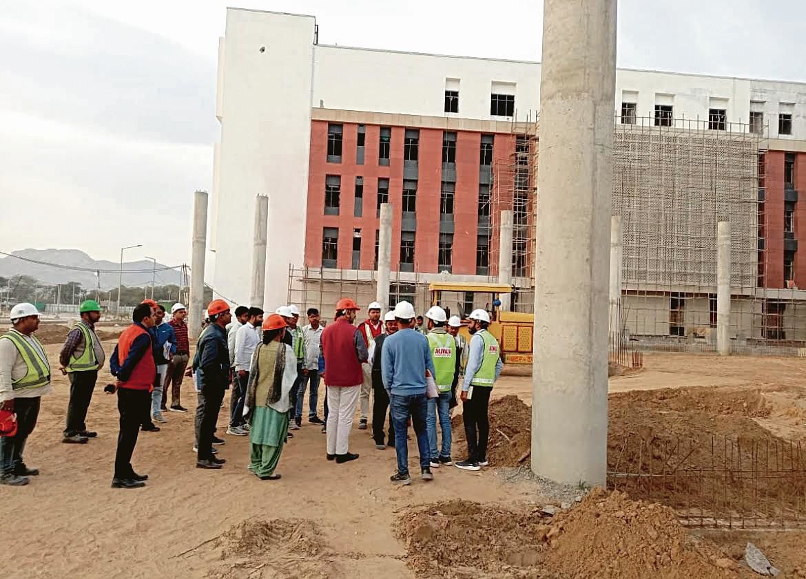 Koriyawas medical college project in its final stage