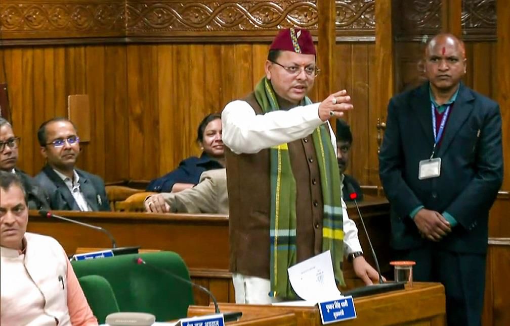 Uttarakhand Assembly passes Uniform Civil Code Bill, becomes first state to do so