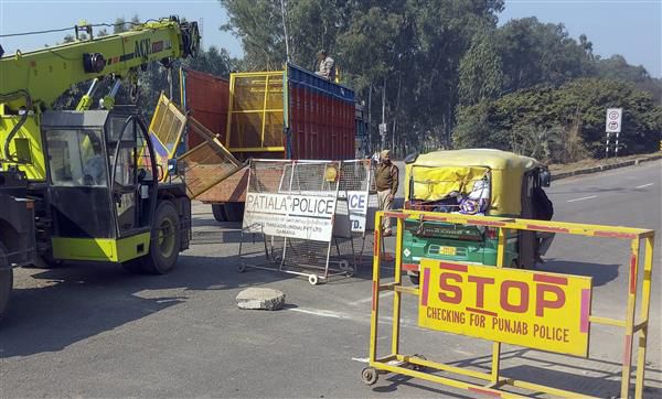 Farmers’ protest: With alternative routes to Haryana also blocked, commuters forced to use village routes; huge traffic snarls seen
