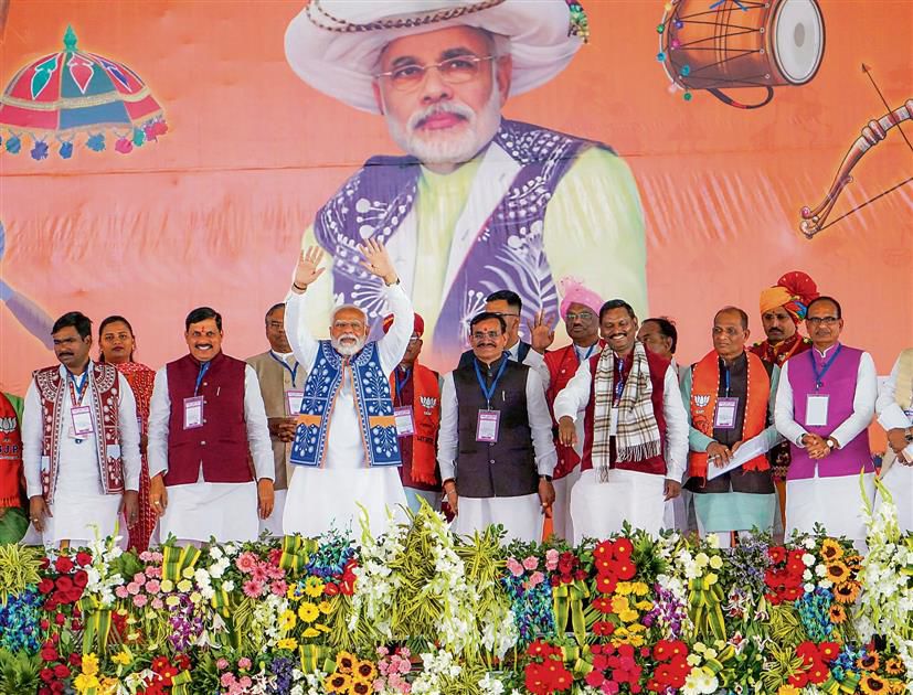 Congress remembers farmers, poor only before elections, says PM Narendra Modi