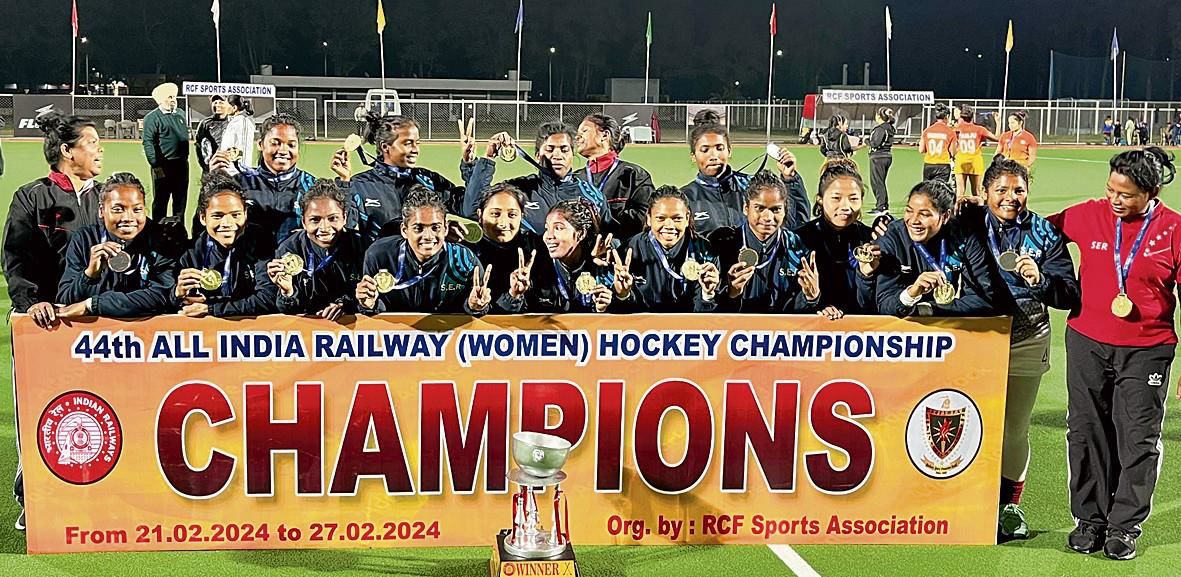 Kolkata Railway eves emerge hockey champs