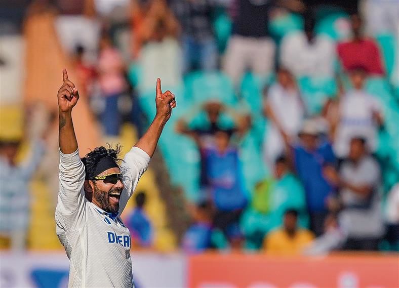 After Yashasvi Jaiswal’s double-ton, home hero Ravindra Jadeja helps India crush England to take 2-1 lead