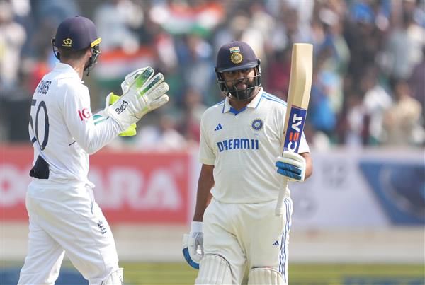 Rohit Sharma, Ravindra Jadeja lead India's robust recovery against England in 3rd Rajkot Test