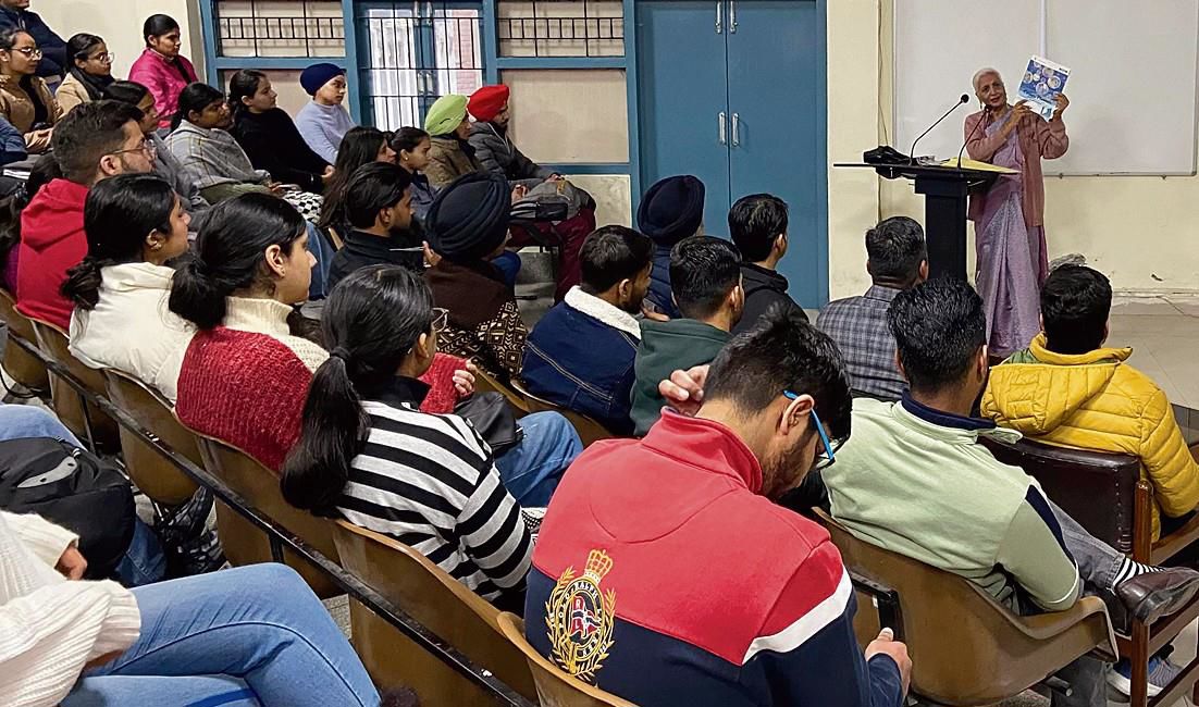 Pep talk on life skills held at Guru Nanak Dev University in Amritsar