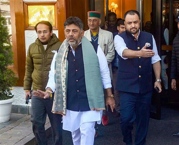 Congress claims political crisis averted in Himachal Pradesh; PWD Minister Vikramaditya Singh withdraws resignation