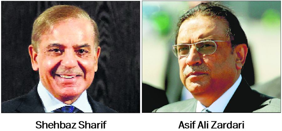 Shehbaz set to be PM, Zardari Prez candidate