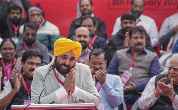 Only those elected will rule in democracy, Bhagwant Mann says at Left Democratic Front protest in New Delhi