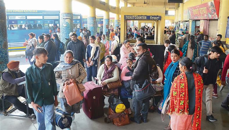 Commuters hit as buses deployed for AAP rally