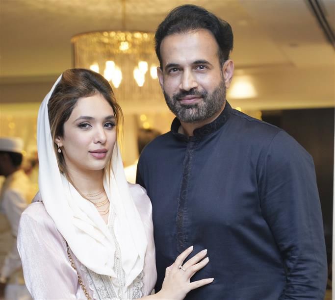 Irfan Pathan on 8th marriage anniversary reveals wife Safa Baig’s face in heartfelt post, says ‘infinite roles mastered by one soul’