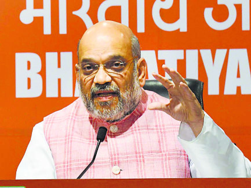Resolve to give Modi govt third term with 400 LS seats: Amit Shah to BJP workers