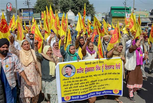 Punjab farmer Shubhkaran Singh cremated in native village, no announcement yet on ‘Dilli Chalo’ march