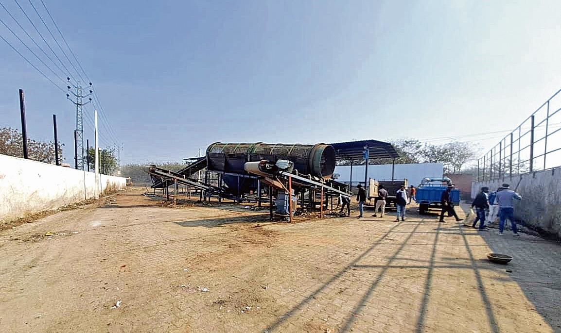 Waste recovery centre outside Dharuhera stadium an irritant
