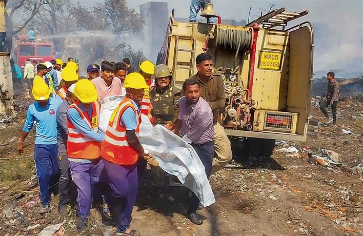11 killed in Madhya Pradesh cracker unit blast