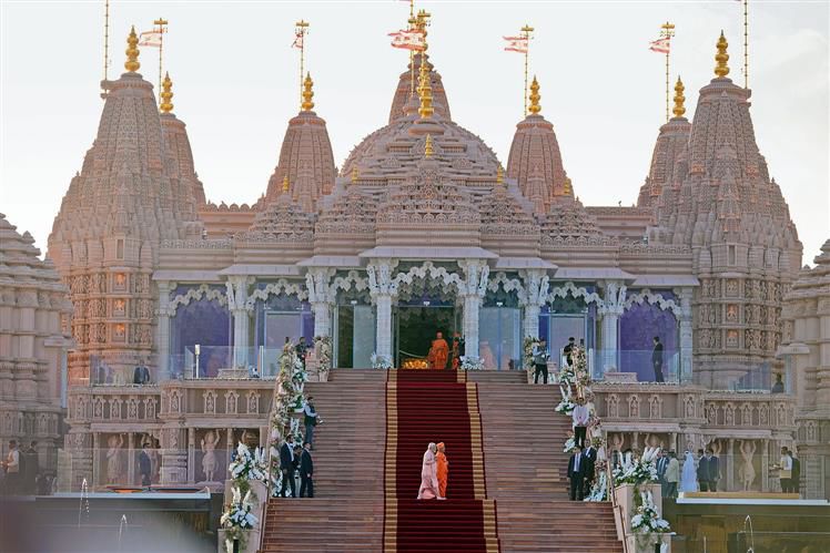 Boost to cultural ties as Modi opens largest temple in UAE
