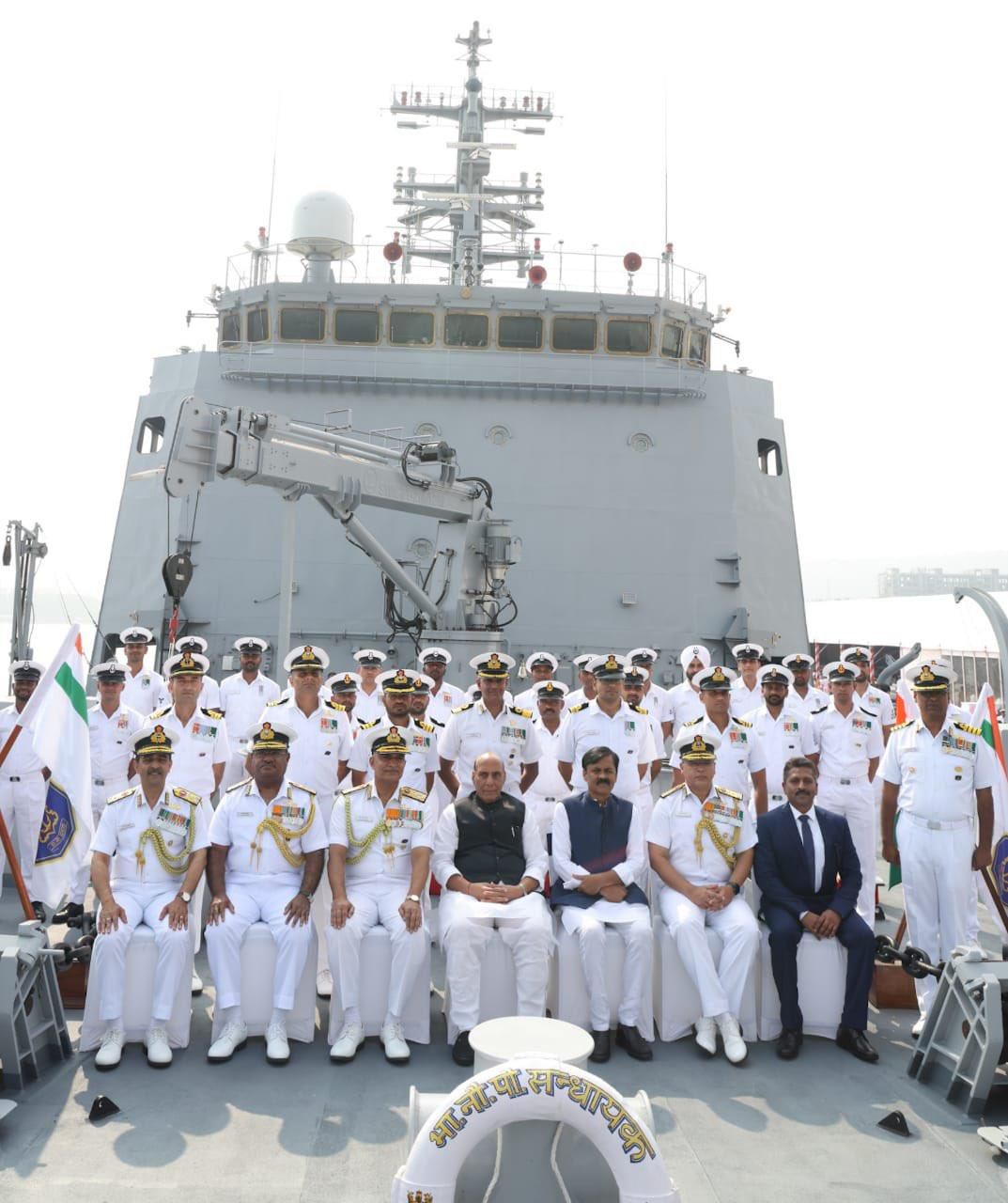 INS Sandhayak commissioned into Indian Navy; will strengthen country’s role as superpower in Indo-Pacific region, says Rajnath Singh