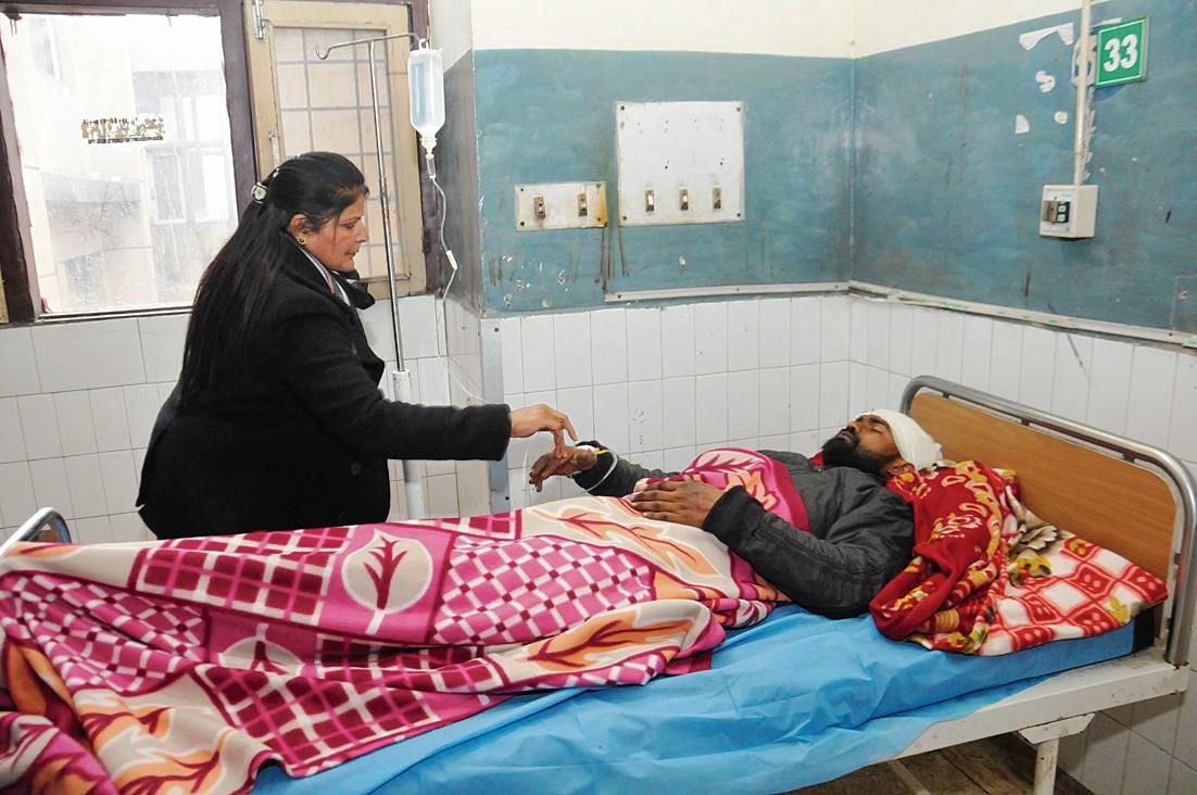 Lone nurse for 60 beds in three wards at Civil Hospital in Jalandhar