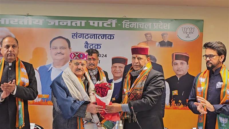 Step up campaign for LS poll: JP Nadda to Himachal BJP leaders