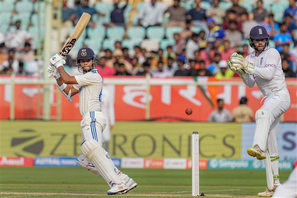 Yashasvi Jaiswal dazzles with scintillating 179 not out, takes India to 336/6 at stumps on Day 1 of Visakhapatnam Test