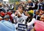 Congress protests outside  I-T Dept office in Mohali