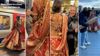 Spanish-Indian model turns heads as she wears red 'lehenga' on the streets of London