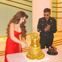 Urvashi Rautela cuts 24-carat gold cake gifted by Yo Yo Honey Singh on her birthday