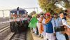 PM Modi flags off 1st train from Rohtak to Hansi on new rail line