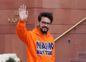 'Aayege to Modi ji hi': Anurag Thakur wears saffron hoodie to Parliament on day of Ram temple debate, captioned ‘Namohattrick’