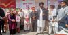 Agitated depositors protest in front of Sirhind Post Office