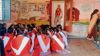 Village youths preserve temple built  in memory of Mahatma Gandhi
